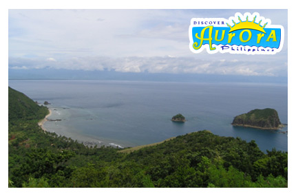 Bird's Eye View Aniao Islet, Baler
