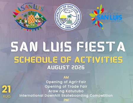 Happy 67th Founding Anniversary of San Luis, Aurora!